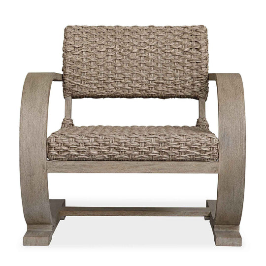 Rehema - Outdoor Wicker Lounge Chair - Gray
