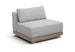 Solace - Olefin Performance Fabric Outdoor Patio Modular Armless Chair