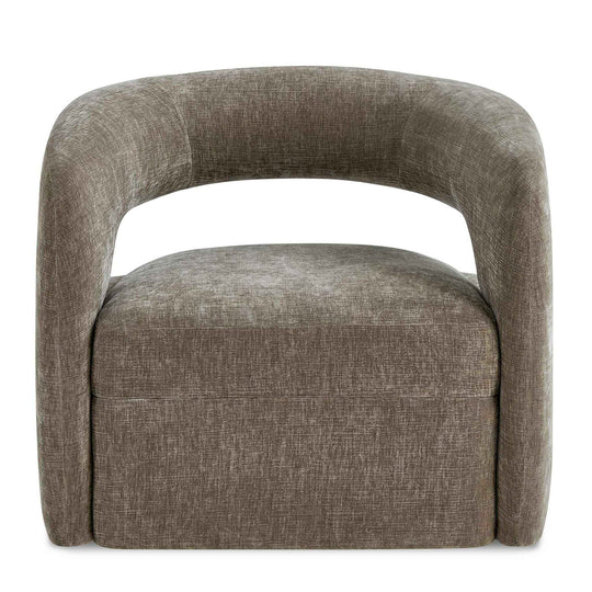 Breis - Swivel Barrel Chair - Gray