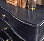 Melange - Midnight Merlot Accent Chest - Blue
