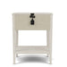 Carmella - One Drawer Accent Nightstand - Pebble Oak