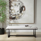 Midas - Long Bench - Black / White