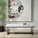 Midas - Long Bench - Black / White