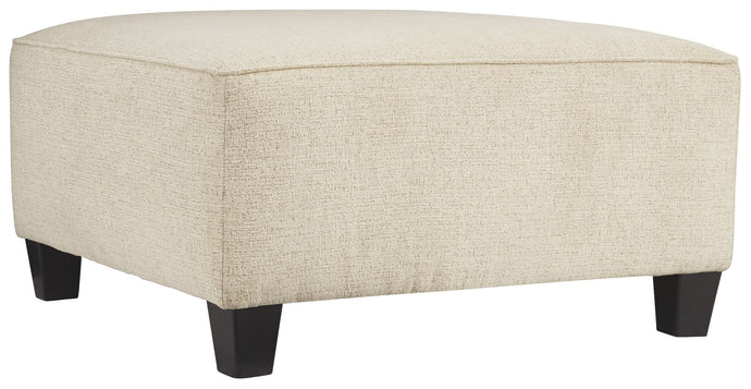 Abinger Oversized Accent Ottoman -  Natural