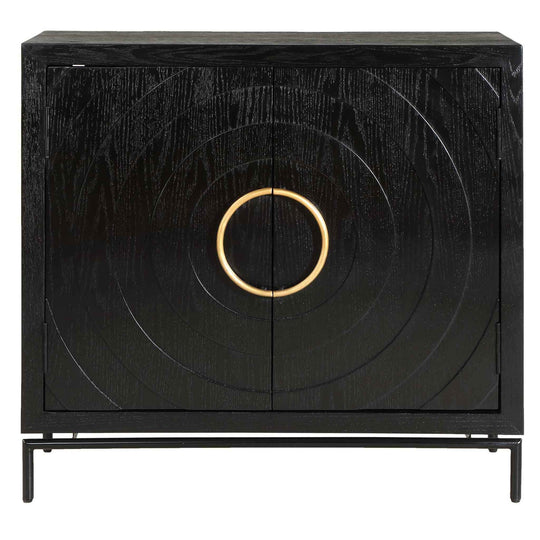Briseis - 2 Door Cabinet - Black