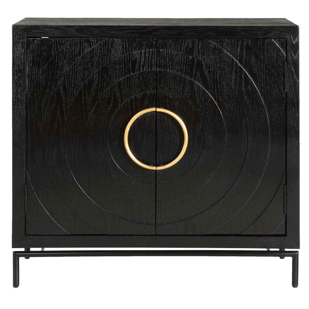 Briseis - 2 Door Cabinet - Black