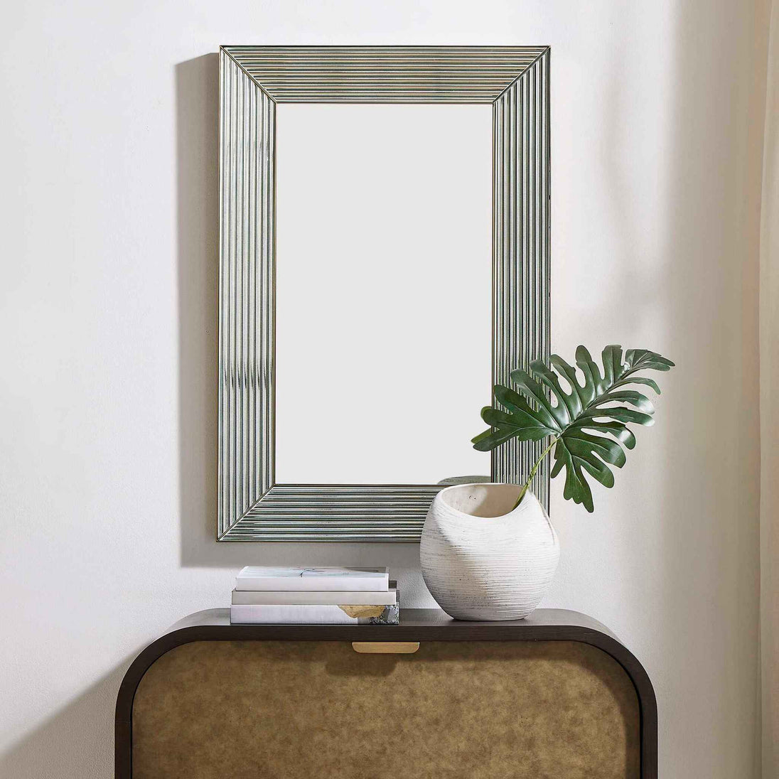 Illuminate - Mirror - Antique Brass