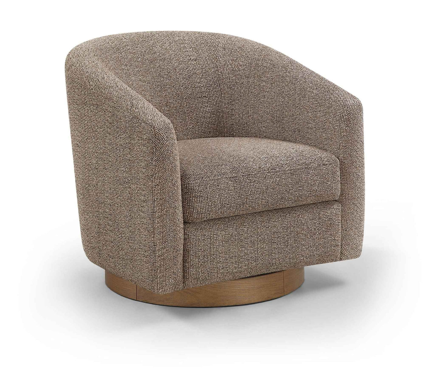 Modra - Performance Fabric Upholstered Swivel Accent Chair