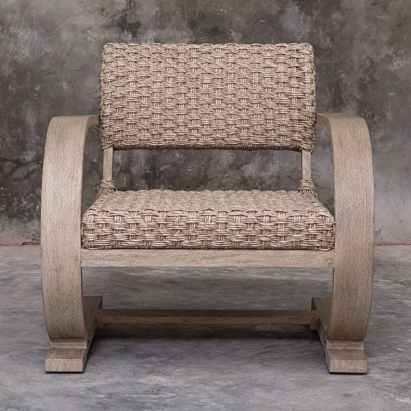Rehema - Outdoor Wicker Lounge Chair - Gray
