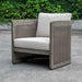 Dartmoor - Outdoor Barrel Chair - Weathered Gray