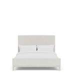 Carmella - King Upholstered Bed - Pebble Oak