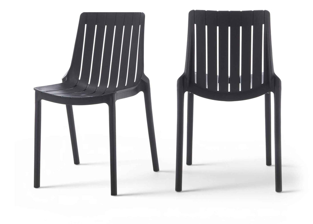 Marilla - Polypropylene Outdoor Patio Dining Chair (Set of 4)