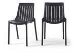 Marilla - Polypropylene Outdoor Patio Dining Chair (Set of 4)
