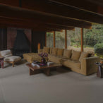 Davie - Lounge Modular Sectional - Golden Yellow