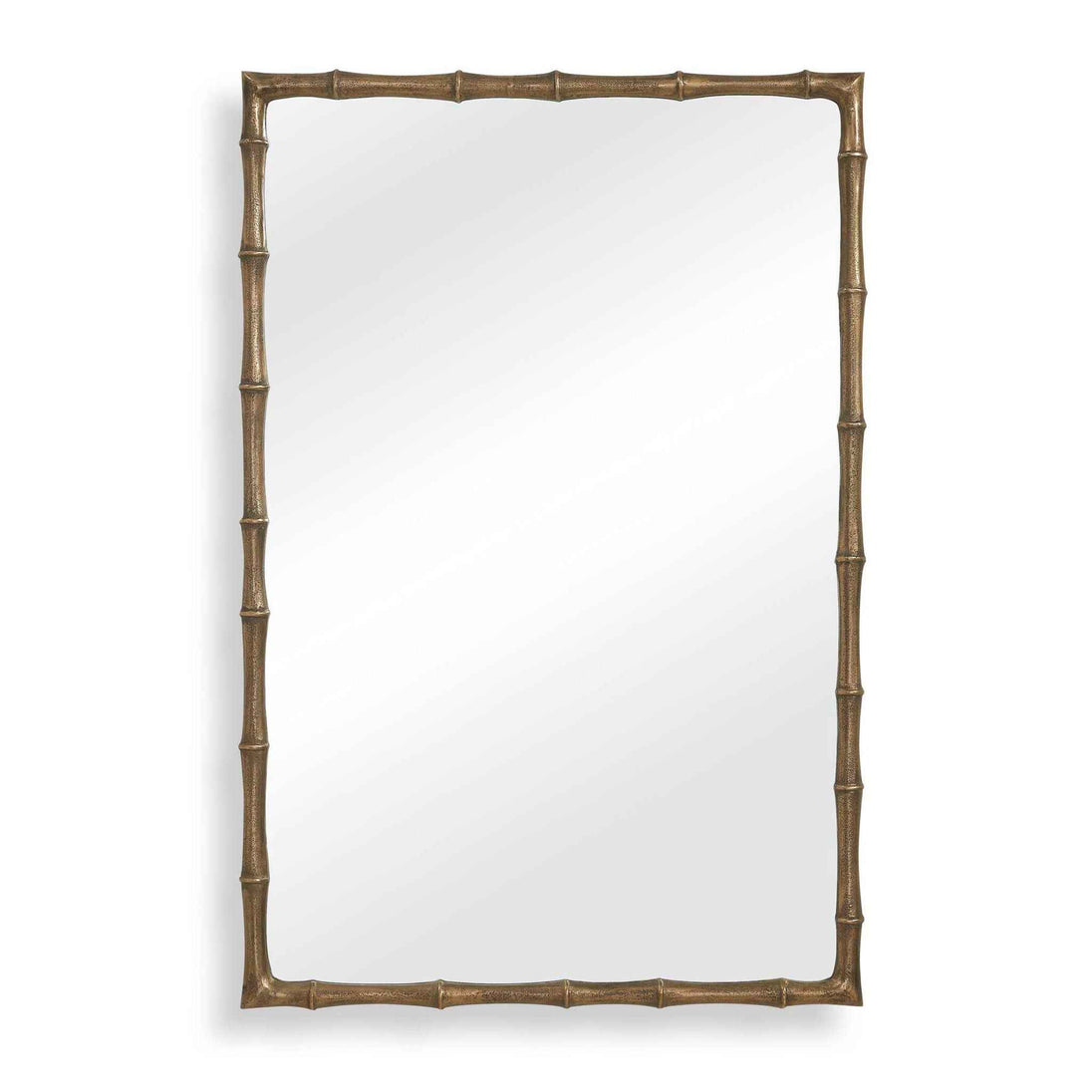 Brass Bamboo - Rectangle Mirror - Brass / Gold
