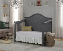 Load image into Gallery viewer, Brooklyn 4-in-1 Crib - Charcoal Grey