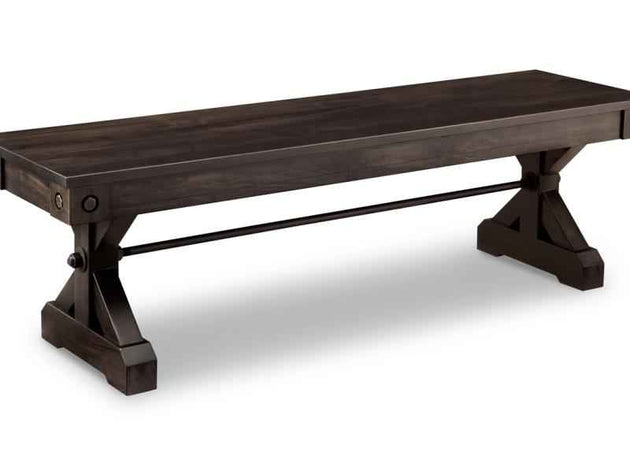 Rafters Bench with Wood Seat Collection