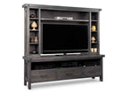 Rafters HDTV Unit with Hutch