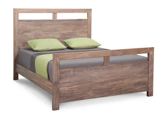 Steel City Bed w/High Footboard Collection