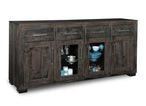 Steel City Sideboard w/4 Drawers 4/Doors Collection