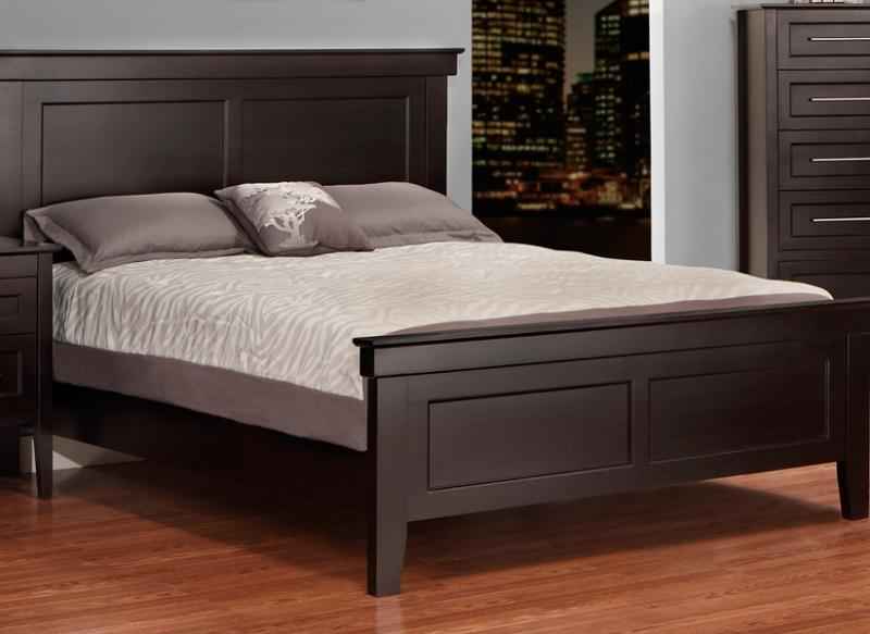 Stockholm Bed with Low Footboard Collection