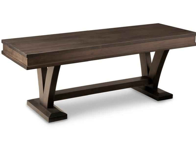 Verona Bench  Collection with Wood Seat