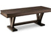 Verona Bench  Collection with Wood Seat