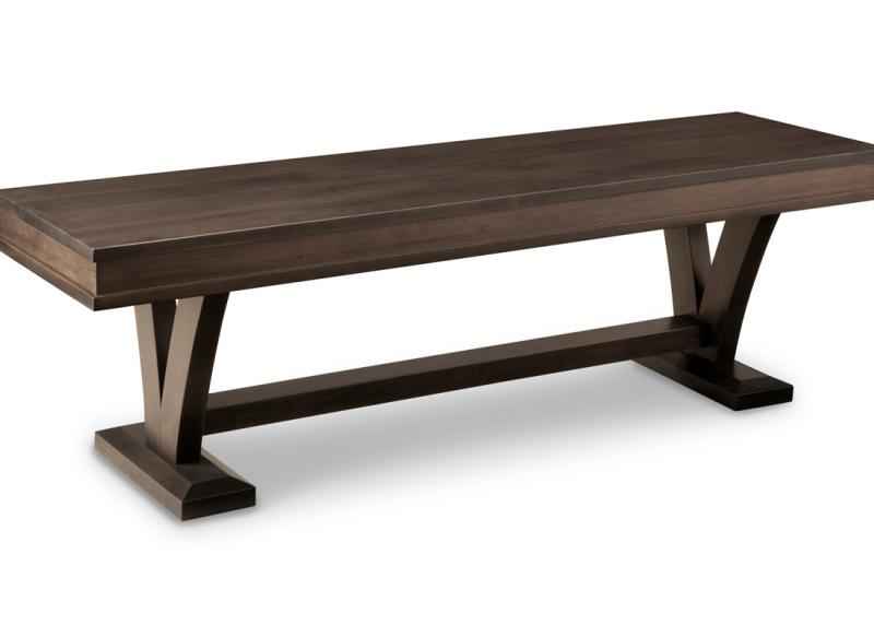 Verona Bench  Collection with Wood Seat