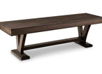 Verona Bench  Collection with Wood Seat