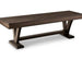 Verona Bench  Collection with Wood Seat