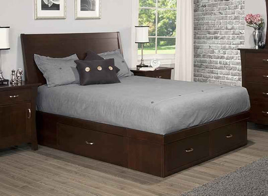 Yorkshire Condo Bed with 4 Drawers Collection