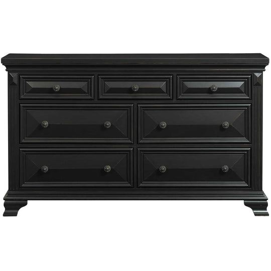 Calloway-Black Dresser - Furniture Depot