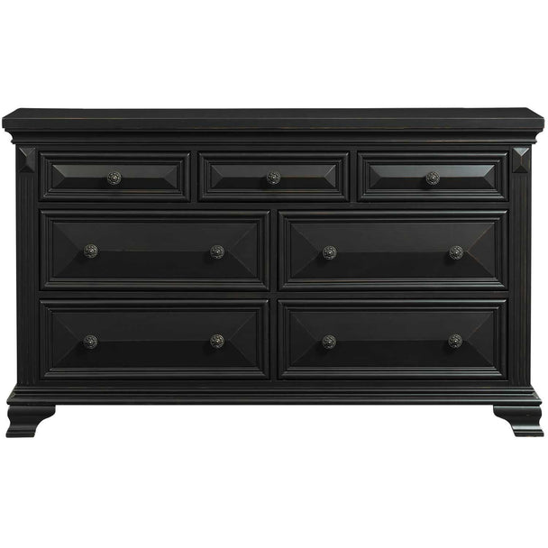 Calloway-Black Dresser - Furniture Depot