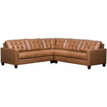 Load image into Gallery viewer, Baskove 3pc Italian Leather Sectional - Furniture Depot