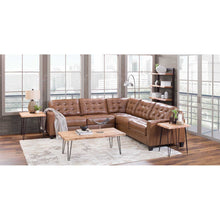 Load image into Gallery viewer, Baskove 3pc Italian Leather Sectional - Furniture Depot