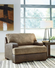 Load image into Gallery viewer, Alesbury Chocolate 4 Pc. Sofa, Loveseat, Chair And A Half, Ottoman