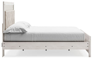 Altyra White Panel Bed
