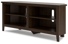 Load image into Gallery viewer, Camiburg Warm Brown Corner TV Stand