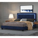 LUMINA-78'' BED-BLUE - Furniture Depot