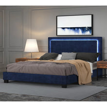 Load image into Gallery viewer, LUMINA-78&#39;&#39; BED-BLUE - Furniture Depot