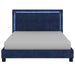 LUMINA-78'' BED-BLUE - Furniture Depot