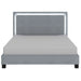 LUMINA-78'' BED-GREY - Furniture Depot