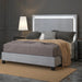 LUMINA-60'' PLATFORM BED-GREY - Furniture Depot