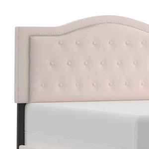Pixie 54" Double Bed in Blush Pink - Furniture Depot