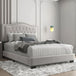 Pixie 60" Queen Bed in Light Grey - Furniture Depot