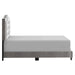 Pixie 60" Queen Bed in Light Grey - Furniture Depot