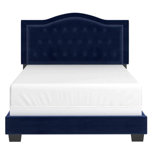 Pixie 60" Queen Bed in Blue - Furniture Depot