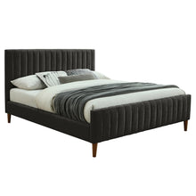 Load image into Gallery viewer, HANNAH-60&#39;&#39; PLATFORM BED-CHARCOAL - Furniture Depot