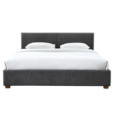 Load image into Gallery viewer, Emilio 78&quot; King Platform Bed with Drawers in Charcoal - Furniture Depot
