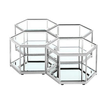 Load image into Gallery viewer, SWANSON COFFEE TABLE - STAINLESS STEEL - Furniture Depot